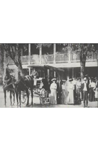 Tallman Hotel Historical Image