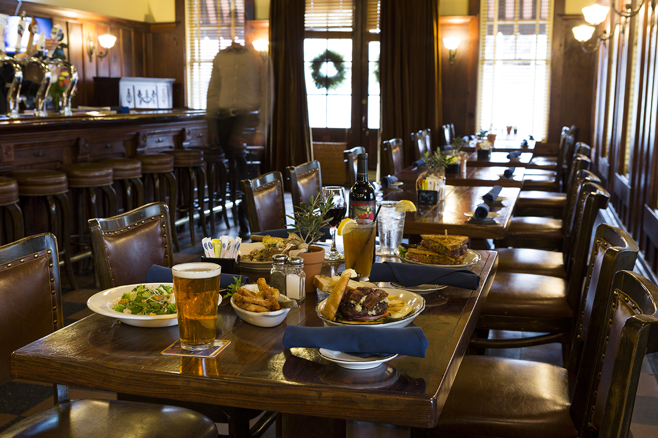 Serving gourmet pub fare and full bar daily.